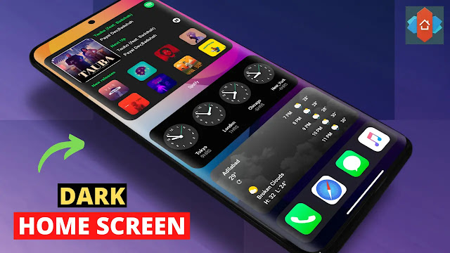 Complete guide to nova launcher dark setup | Nova launcher apk customisation