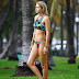Gigi Hadid Walks in Bikini on Busy Road Hot sexy Bikini Pics