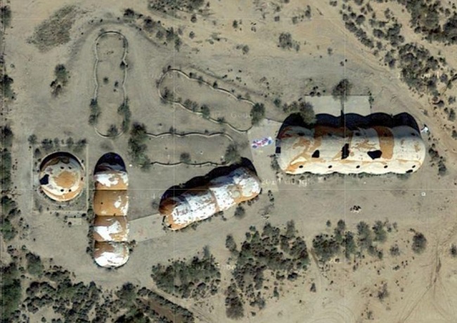 Abandoned Casa Grande Domes in Arizona