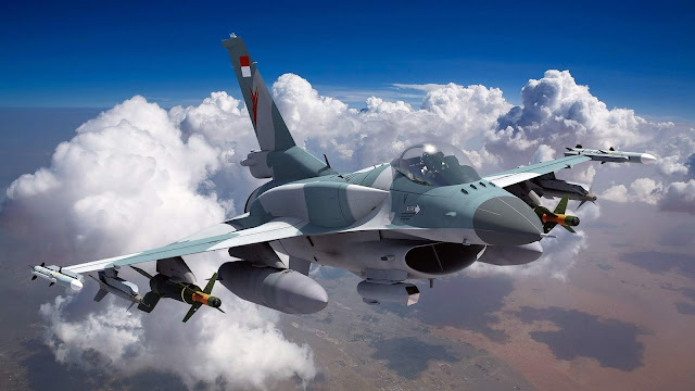 A Computer Generated Image (CGI) of an F-16V Viper with Indonesian Air Force markings. Photo courtesy of the official Lockheed Martin website