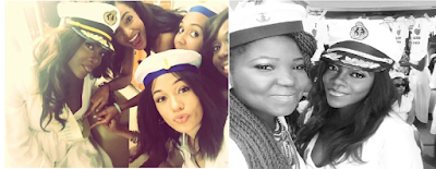 Tiwa and friends celebrate baby shower party