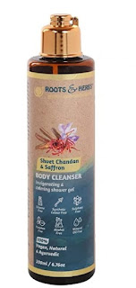 Roots & Herbs Shvet Chandan & Saffron Body Cleanser Review