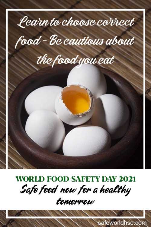 World Food Safety Day 2021 – Theme, Slogans, Quotes, Messages with posters