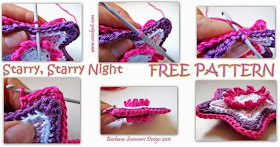 free crochet patterns, how to crochet, stars, starbursts, swirls, starshine, christmas decos,