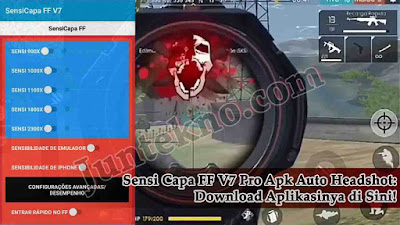 Sensi Capa FF V7, Sensi Capa FF V7 Pro Apk Auto Headshot