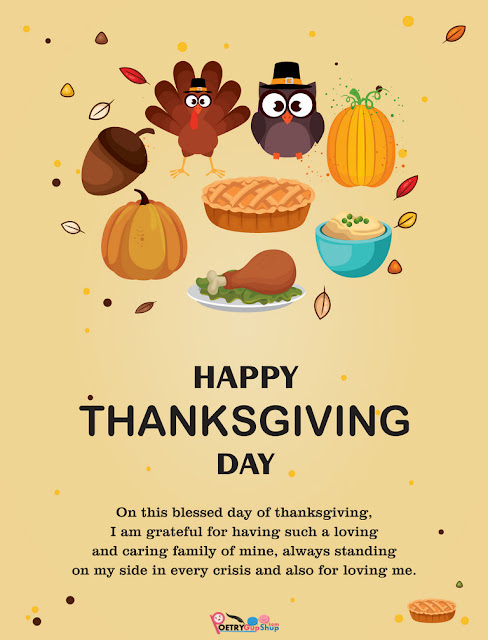 Thanksgiving Day Wishes for Social Media