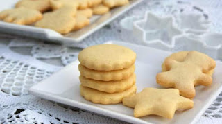 Ricas y suaves galletas de mantequilla