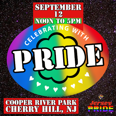 New Jersey Gay Pride Festival Sunday September 12, 2021