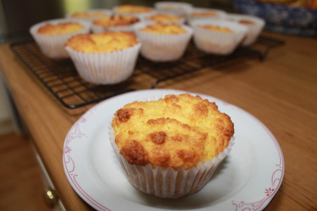 Whole orange muffins