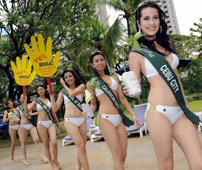 Karla Henry at Miss Philippines Earth 2008 Event