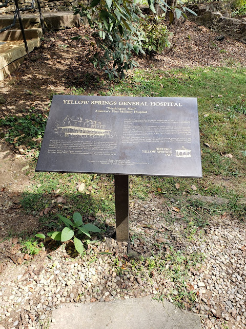 The yellow springs general hospital information sign