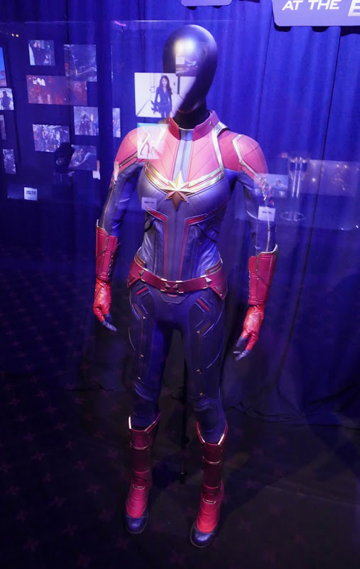 Brie Larson Avengers Endgame Captain Marvel costume