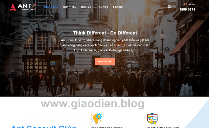 Template blogspot công ty doanh nghiệp