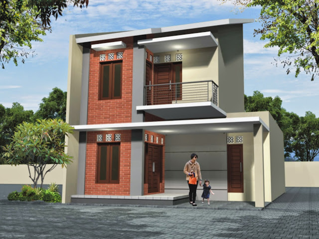 Model Desain Rumah 2 Lantai Minimalis