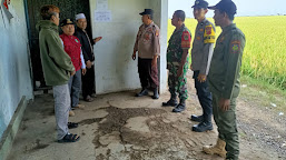  Sinergitas TNI- Polri, Bhabinkamtibmas Polsek Bongas Bersama Babinsa Melaksanakan Patroli dan Sambang Warga 