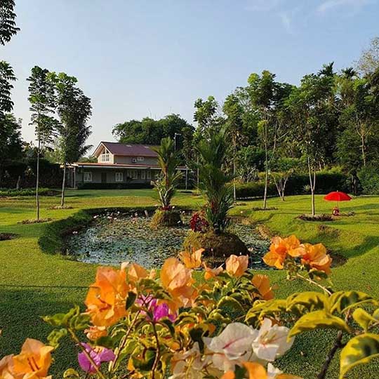 The Le Hu Garden, Tempat Pelarian Hiruk Pikuk Kota Medan