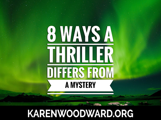 8 Ways A Thriller differs from a Mystery