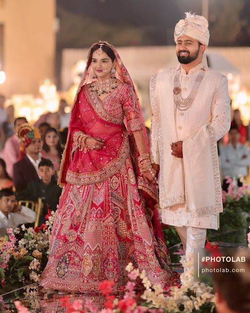 Glowing Newlyweds