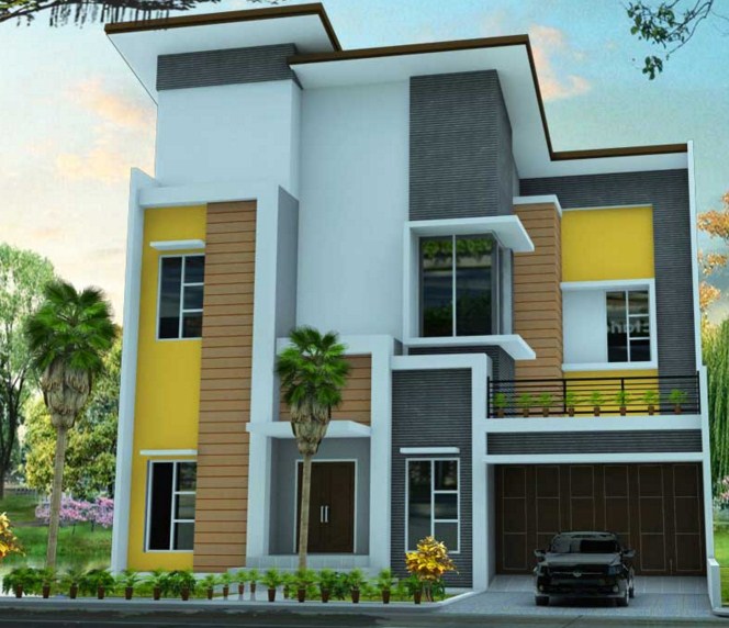 5 Gambar  Rumah  Minimalis  Modern Paling  Keren Contoh 