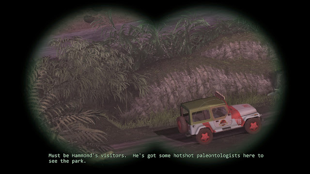 Screenshot of Jeep from Jurassic Park: The Game