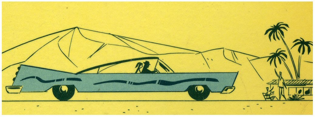 Atomic Age Car Print