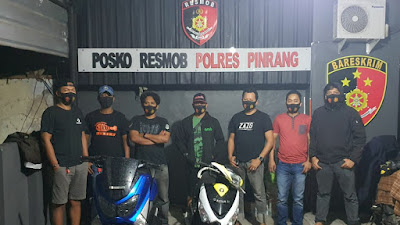 Nekad, Dua Bocah Di Pinrang Gasak Dua Motor Dan Berhasil Diamankan 