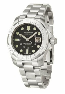 Victorinox Swiss Army Men's 241037 Dive Master Black Dial Watch