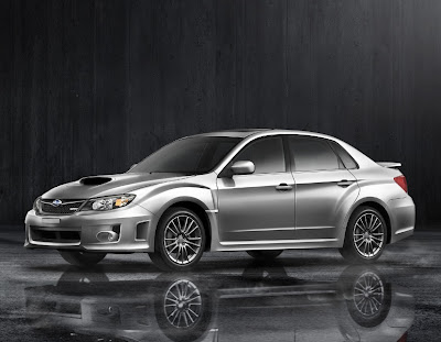 silver subaru 2011 impreza WRX