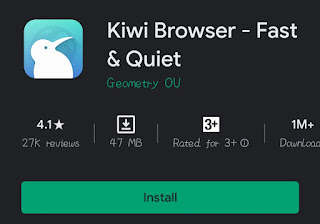 Kivi browsing app