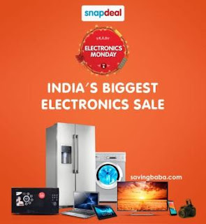 SnapDeal Electronics Monday