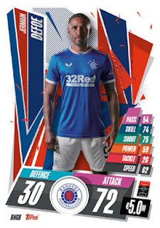 Topps Match Attax 2020-2021 Rangers FC Set