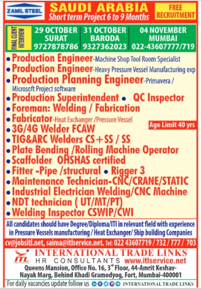 28 October 2023 - Assignment Abroad Times Gulf Jobs Paper