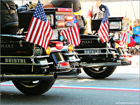 Policía Desfile 4 de Julio en Bristol