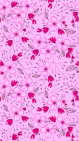 Floral Pattern Preppy Wallpaper