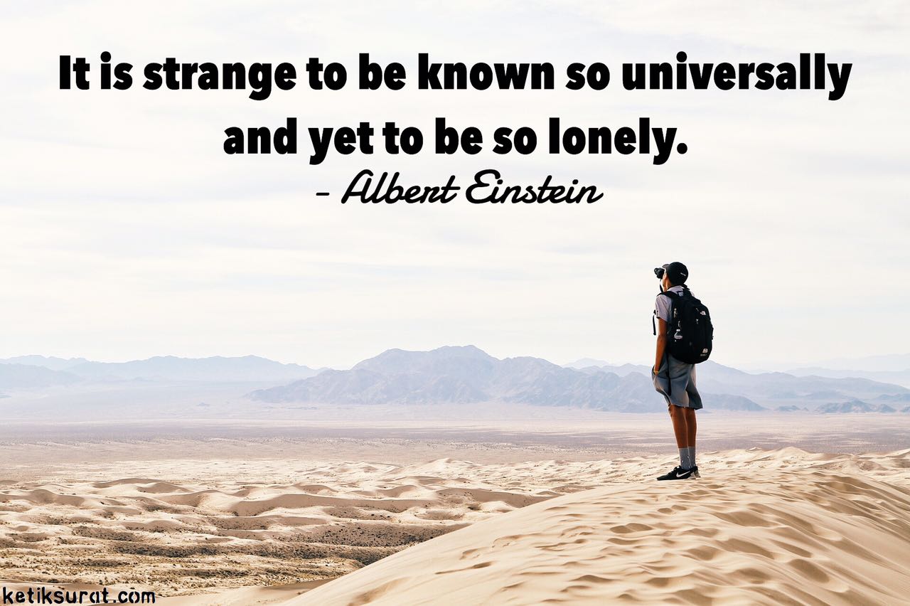 15 Quotes Bahasa Inggris About Alone dan Artinya - Ketik Surat