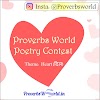 Proverbs World Poetry Contest certification