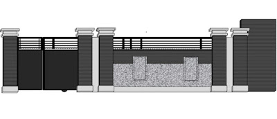 Desain Pagar Rumah Minimalis