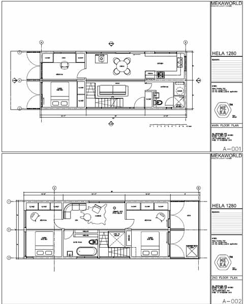 Small Scale Homes: Container homes by MEKA World