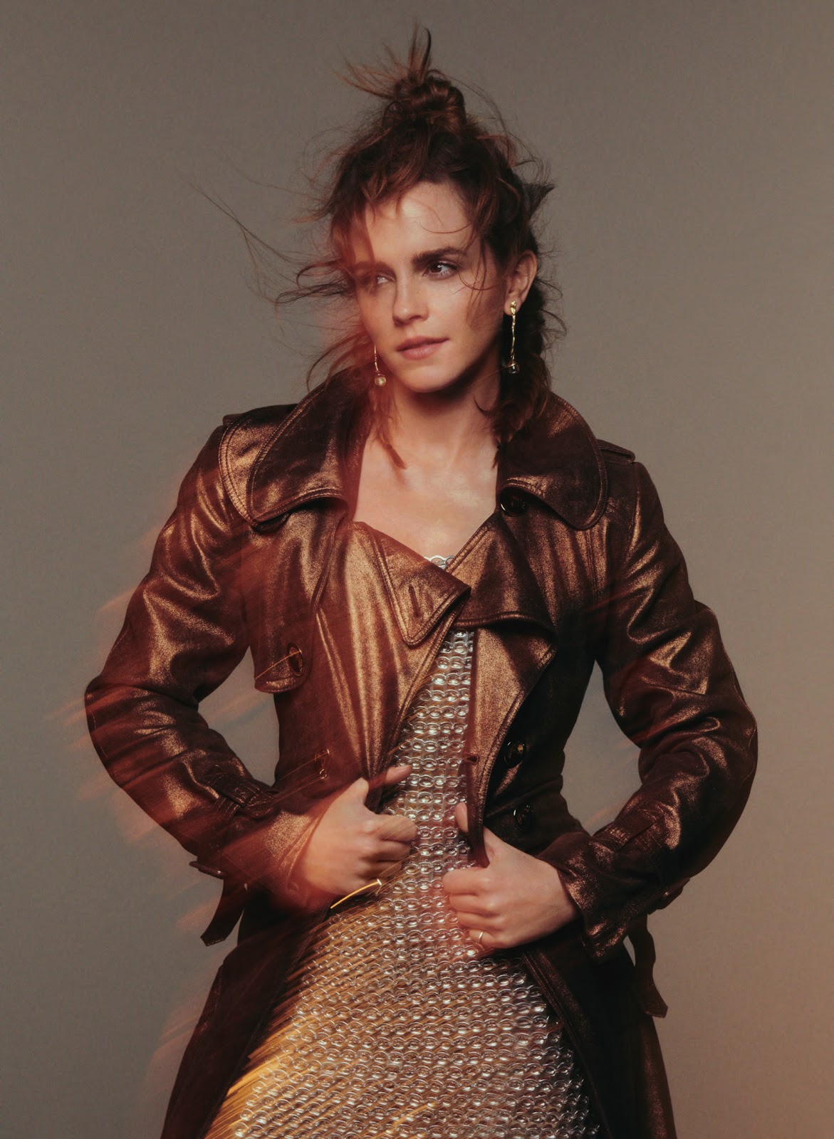 Emma Watson in Vogue UK January 2024 by Charlotte Wales