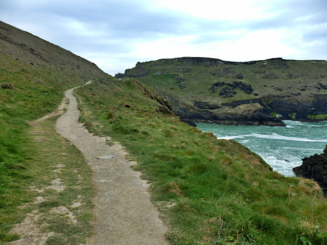 South west coastal path at Tintagel, Cornwall