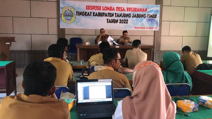 PMD Tanjung Jabung Timur Gelar Ekspose Lomba Desa/Kelurahan Tingkat Kabupaten