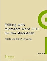 Editing with Microsoft Word 2011 for the Macintosh