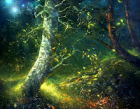 Pintura de un Bosque