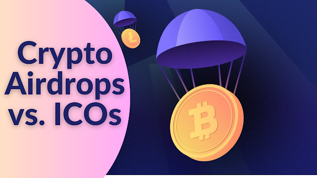 Crypto Airdrops vs. ICOs: What's the Difference?