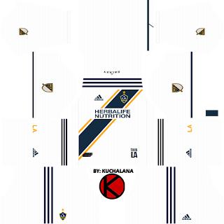 LA Galaxy Kits 2018 - Dream League Soccer Kits