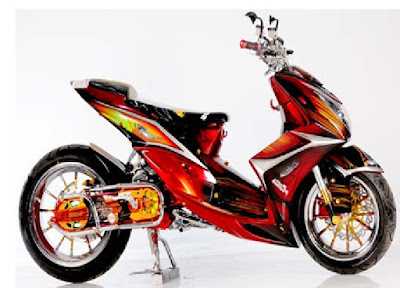 50 Foto Gambar Modifikasi Motor Yamaha Mio Soul GT 125cc