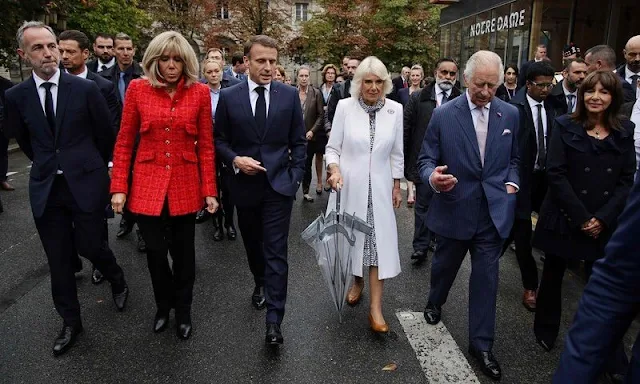 King Charles, Queen Camilla and Brigitte Macron visited the 19M Campus founded by company Chanel
