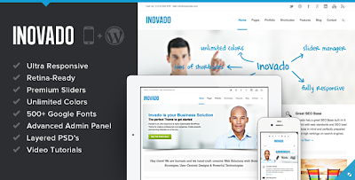 Inovado - Retina Responsive Multi-Purpose Theme