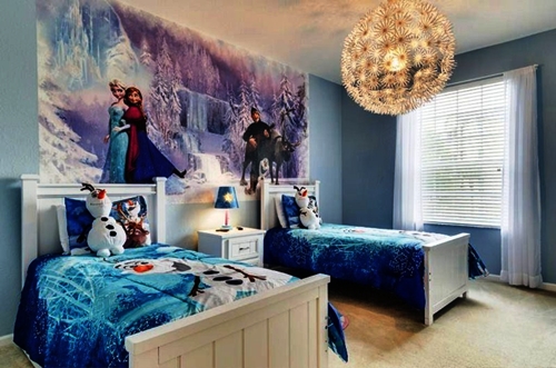  Contoh  Desain  Kamar  Tidur Anak Bertemakan Frozen  Desain  