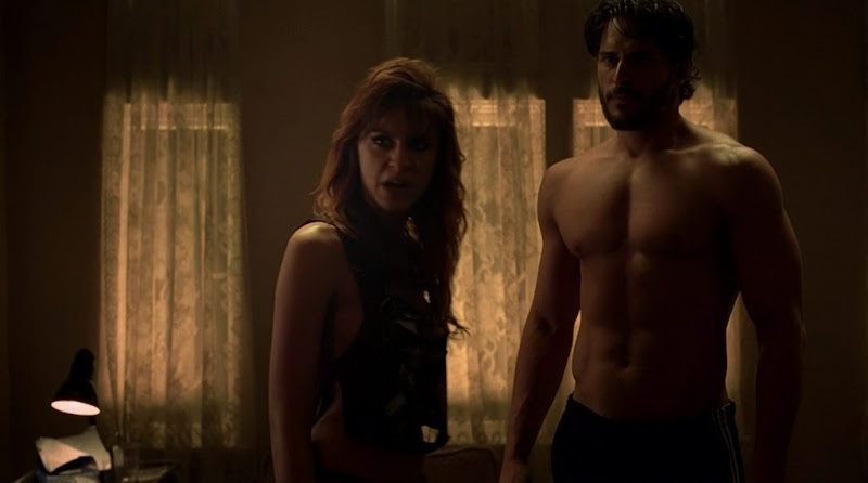 Joe Manganiello Shirtless on True Blood s3e05